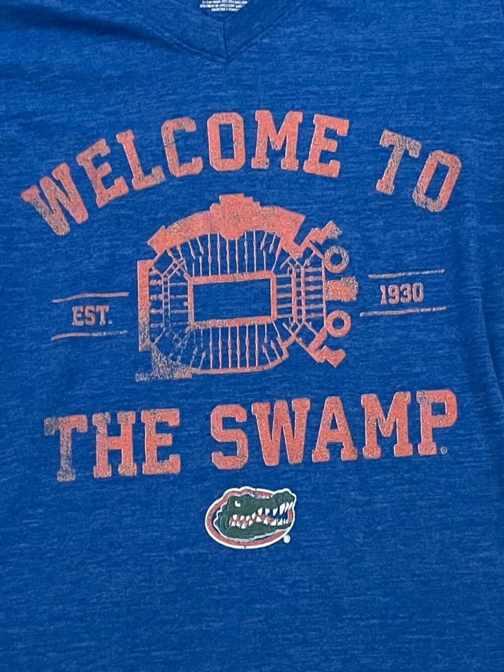 Fanatics Florida Gators 'Welcome to the Swamp' Tee • Size Small